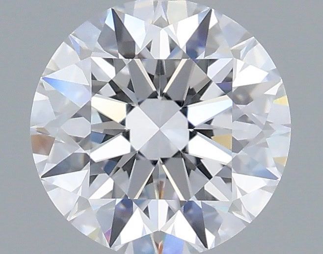 1.04 Carat Round Shaped, Ideal Cut, D Color, VVS2 Clarity, IGI Certified Lab Grown Diamond