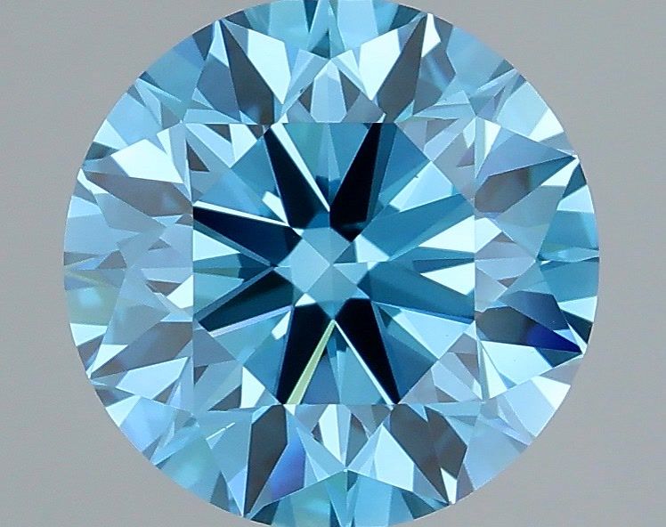 2.26 Carat Round Shaped, Ideal Cut, VS1 Clarity, IGI Certified Lab Grown Diamond