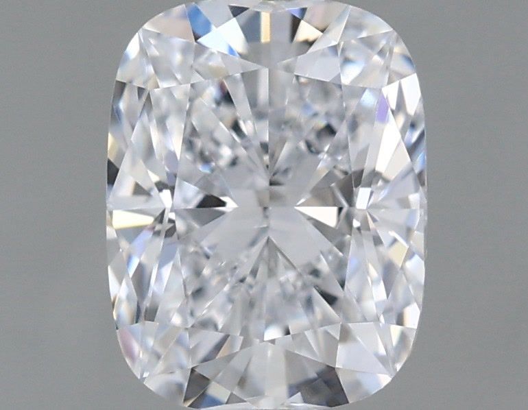 1.02 Carat Cushion Shaped, Ideal Cut, D Color, VS2 Clarity, IGI Certified Lab Grown Diamond