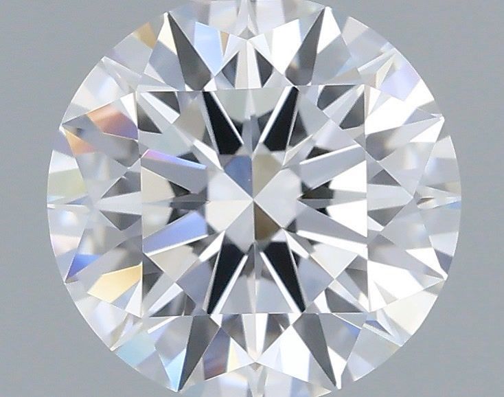 1.01 Carat Round Shaped, Ideal Cut, D Color, VVS2 Clarity, IGI Certified Lab Grown Diamond