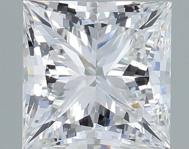 1.21 Carat Princess Shaped, Very Good Cut, E Color, VVS2 Clarity, IGI Certified Lab Grown Diamond