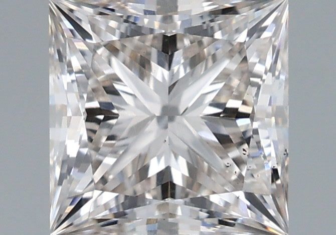 1.51 Carat Princess Shaped, Ideal Cut, I Color, VS2 Clarity, IGI Certified Lab Grown Diamond