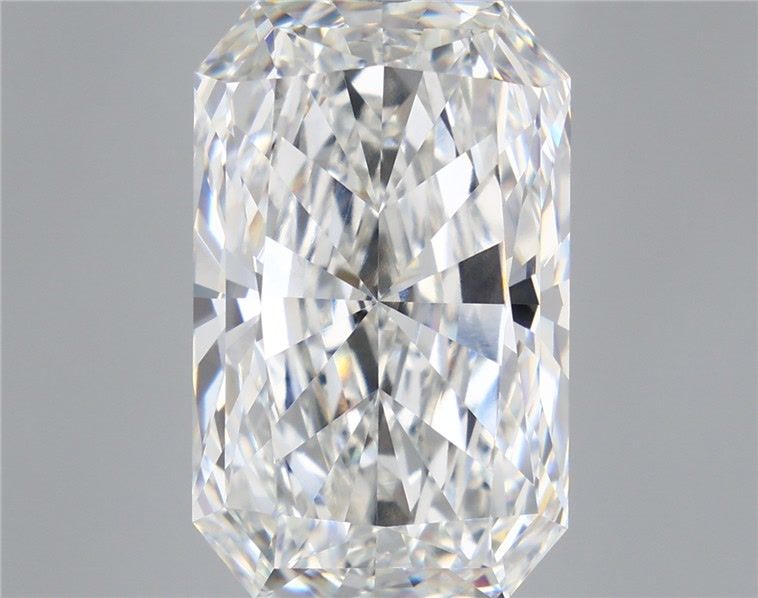 15.07 Carat Radiant Shaped, Very Good Cut, F Color, VVS2 Clarity, IGI Certified Lab Grown Diamond