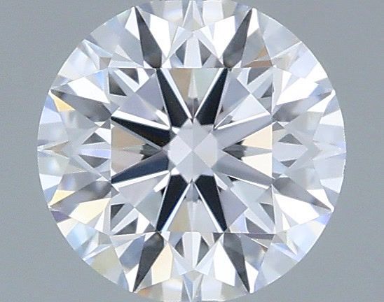 0.34 Carat Round Shaped, Ideal Cut, D Color, VVS2 Clarity, IGI Certified Lab Grown Diamond