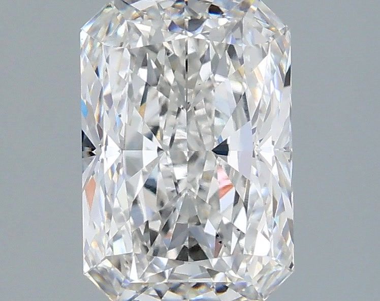 2.08 Carat Radiant Shaped, Ideal Cut, F Color, VS1 Clarity, IGI Certified Lab Grown Diamond