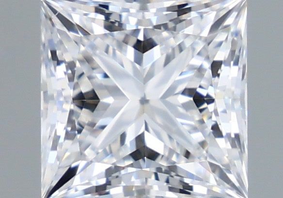1.09 Carat Princess Shaped, Ideal Cut, D Color, VVS1 Clarity, IGI Certified Lab Grown Diamond