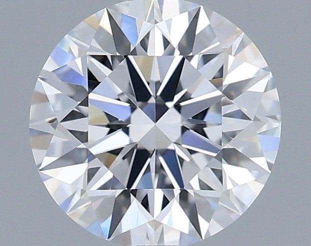 1.07 Carat Round Shaped, Ideal Cut, D Color, VVS2 Clarity, IGI Certified Lab Grown Diamond