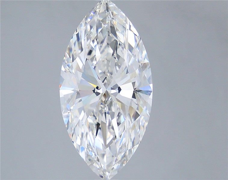 4.06 Carat Marquise Shaped, Ideal Cut, F Color, VVS2 Clarity, IGI Certified Lab Grown Diamond