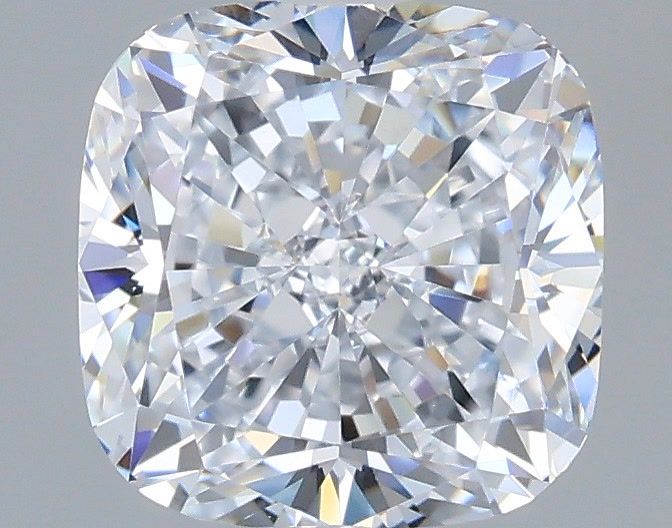 1.55 Carat Cushion Shaped, Very Good Cut, D Color, VVS2 Clarity, IGI Certified Lab Grown Diamond