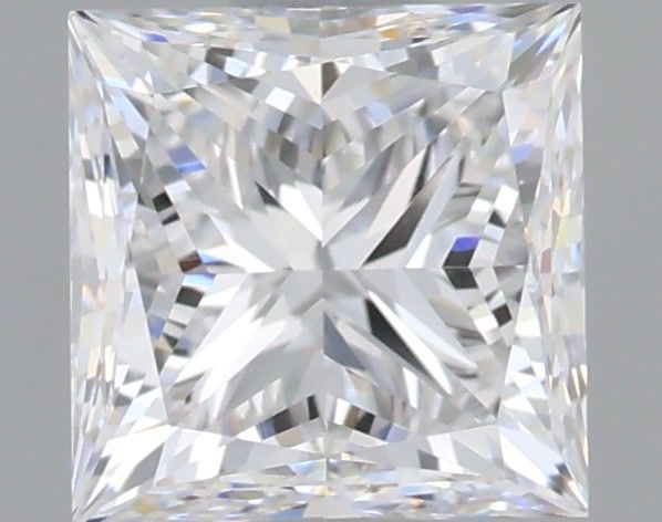 0.77 Carat Princess Shaped, Very Good Cut, D Color, VVS2 Clarity, IGI Certified Lab Grown Diamond
