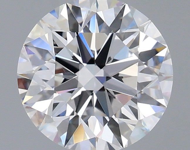 1.27 Carat Round Shaped, Ideal Cut, D Color, VVS2 Clarity, IGI Certified Lab Grown Diamond
