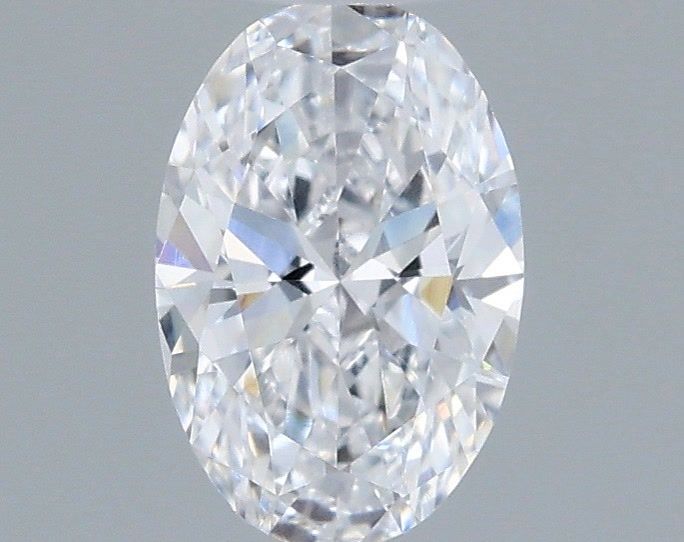 0.51 Carat Oval Shaped, Very Good Cut, D Color, VVS2 Clarity, IGI Certified Lab Grown Diamond