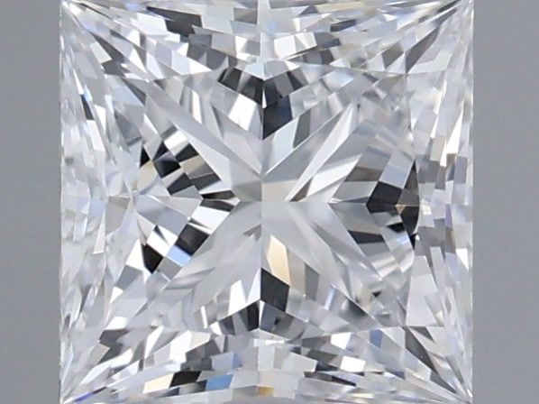 1.06 Carat Princess Shaped, Ideal Cut, E Color, VVS1 Clarity, IGI Certified Lab Grown Diamond
