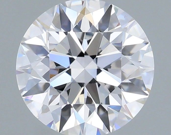 1.10 Carat Round Shaped, Excellent Cut, D Color, VVS2 Clarity, IGI Certified Lab Grown Diamond
