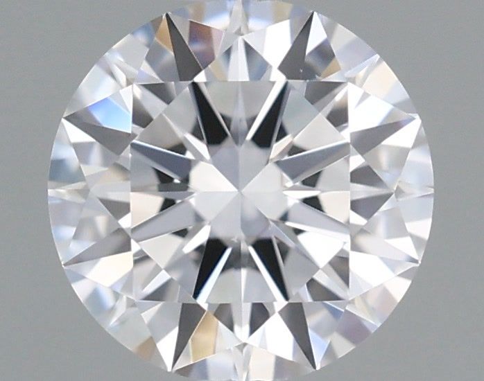 0.61 Carat Round Shaped, Excellent Cut, D Color, VS2 Clarity, IGI Certified Lab Grown Diamond
