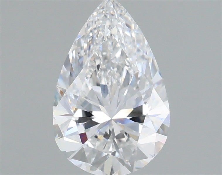 0.99 Carat Pear Shaped, Very Good Cut, D Color, VVS2 Clarity, IGI Certified Lab Grown Diamond