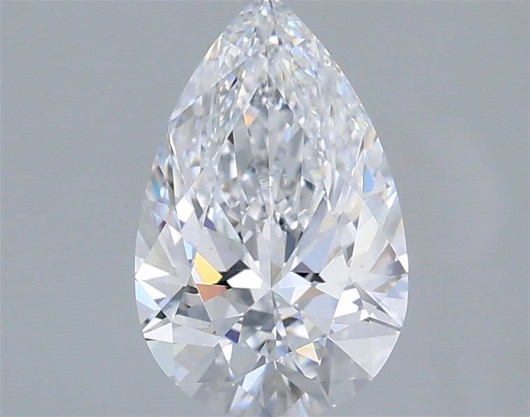 1.23 Carat Pear Shaped, Very Good Cut, D Color, VS1 Clarity, IGI Certified Lab Grown Diamond