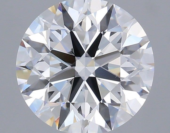 2.18 Carat Round Shaped, Excellent Cut, D Color, VS1 Clarity, IGI Certified Lab Grown Diamond