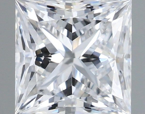 1.28 Carat Princess Shaped, Ideal Cut, D Color, IF Clarity, IGI Certified Lab Grown Diamond