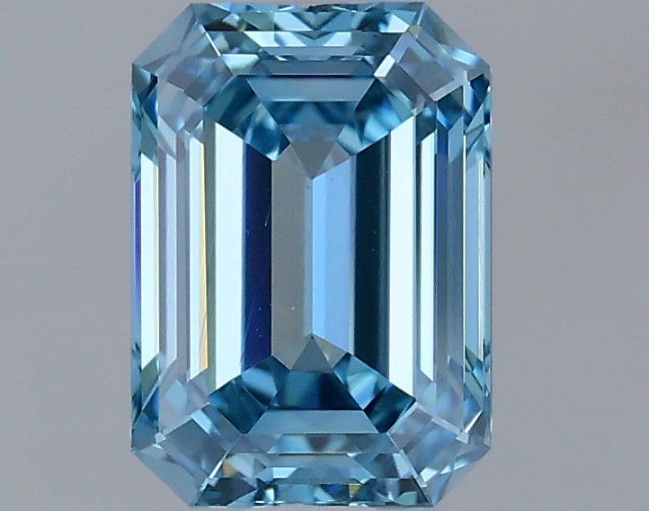 1.09 Carat Emerald Shaped, Ideal Cut, VS1 Clarity, IGI Certified Lab Grown Diamond