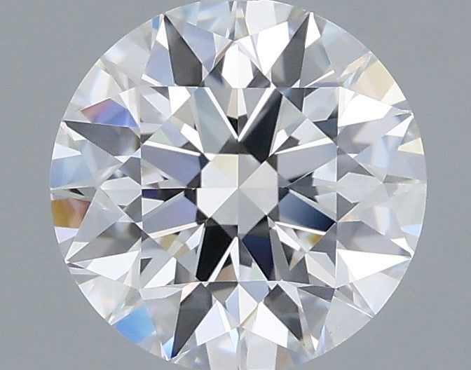 1.53 Carat Round Shaped, Excellent Cut, D Color, VVS2 Clarity, IGI Certified Lab Grown Diamond