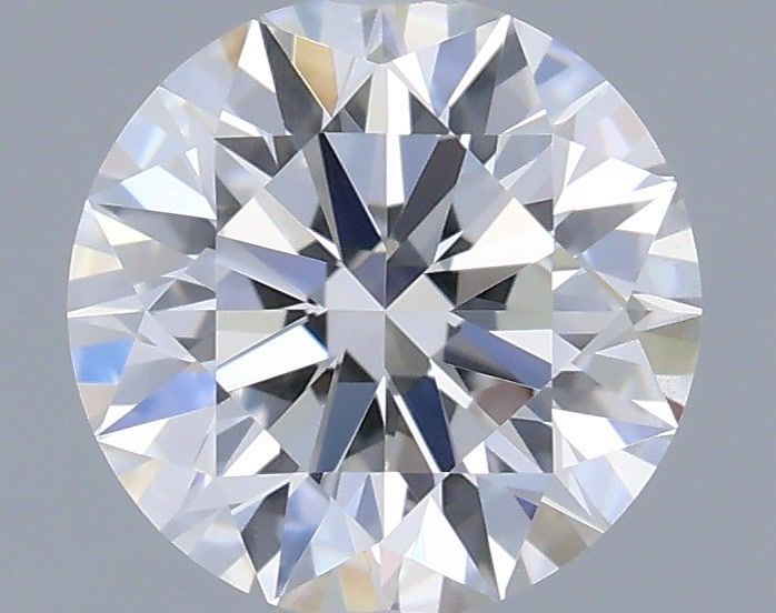0.54 Carat Round Shaped, Ideal Cut, E Color, VS1 Clarity, IGI Certified Lab Grown Diamond