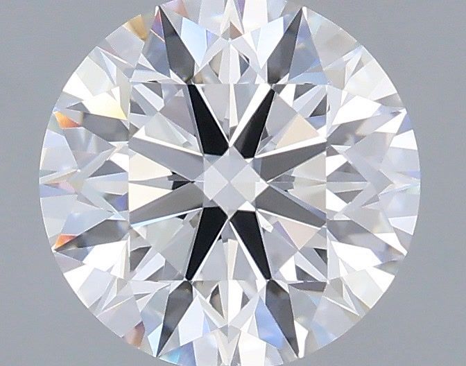 1.38 Carat Round Shaped, Excellent Cut, D Color, VVS2 Clarity, IGI Certified Lab Grown Diamond