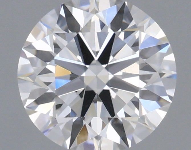0.54 Carat Round Shaped, Ideal Cut, D Color, VS2 Clarity, IGI Certified Lab Grown Diamond