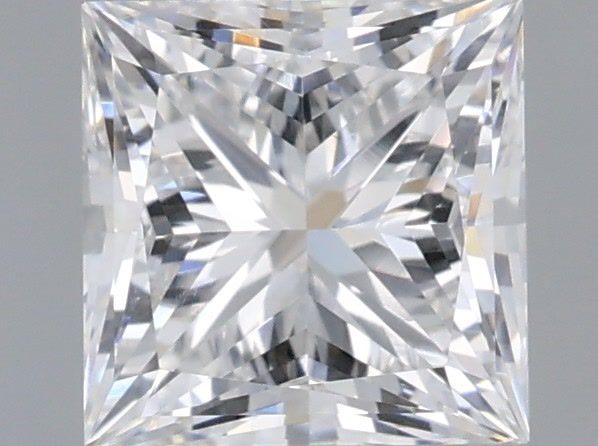 1.05 Carat Princess Shaped, Very Good Cut, D Color, VVS2 Clarity, IGI Certified Lab Grown Diamond