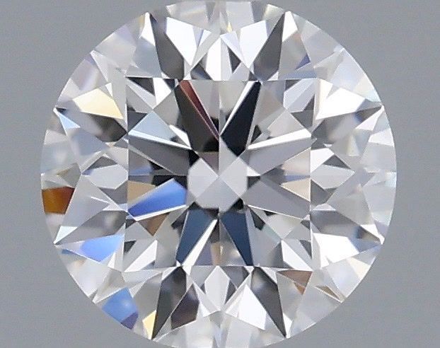 0.52 Carat Round Shaped, Ideal Cut, D Color, VVS2 Clarity, IGI Certified Lab Grown Diamond