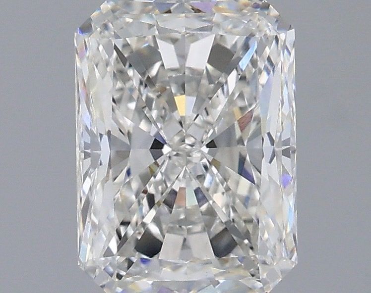 2.01 Carat Radiant Shaped, Ideal Cut, F Color, VVS2 Clarity, IGI Certified Lab Grown Diamond