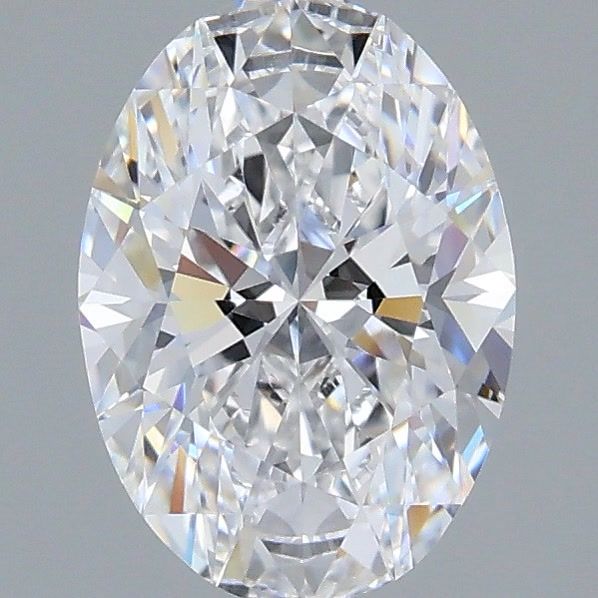 1.54 Carat Oval Shaped, Very Good Cut, D Color, VVS2 Clarity, IGI Certified Lab Grown Diamond