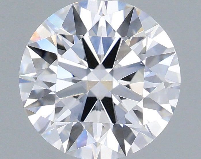 1.08 Carat Round Shaped, Ideal Cut, D Color, VS1 Clarity, IGI Certified Lab Grown Diamond
