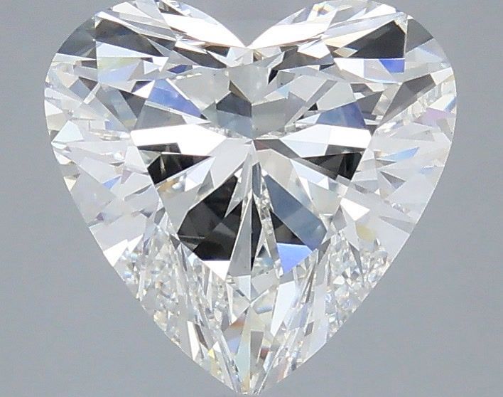 3.41 Carat Heart Shaped, Ideal Cut, G Color, VS1 Clarity, IGI Certified Lab Grown Diamond