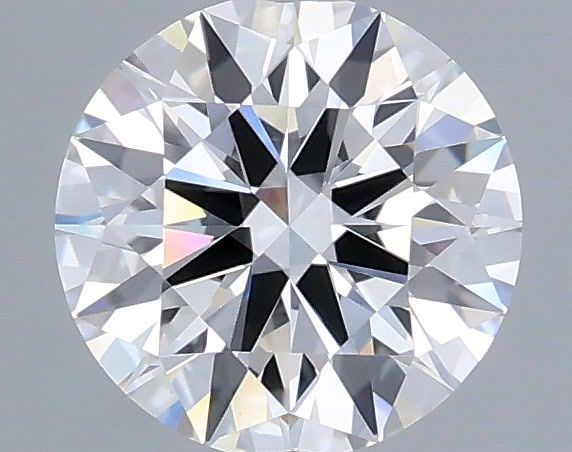 1.10 Carat Round Shaped, Excellent Cut, D Color, VVS2 Clarity, IGI Certified Lab Grown Diamond