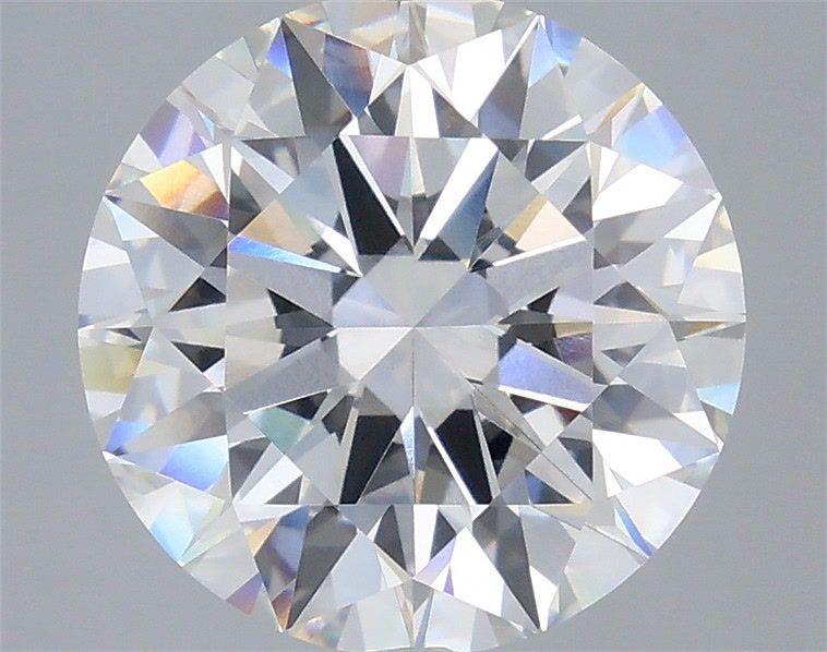 5.08 Carat Round Shaped, Ideal Cut, F Color, VVS2 Clarity, IGI Certified Lab Grown Diamond