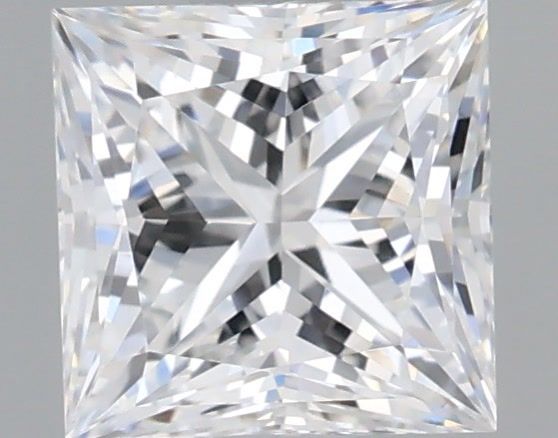 0.77 Carat Princess Shaped, Very Good Cut, D Color, VVS1 Clarity, IGI Certified Lab Grown Diamond