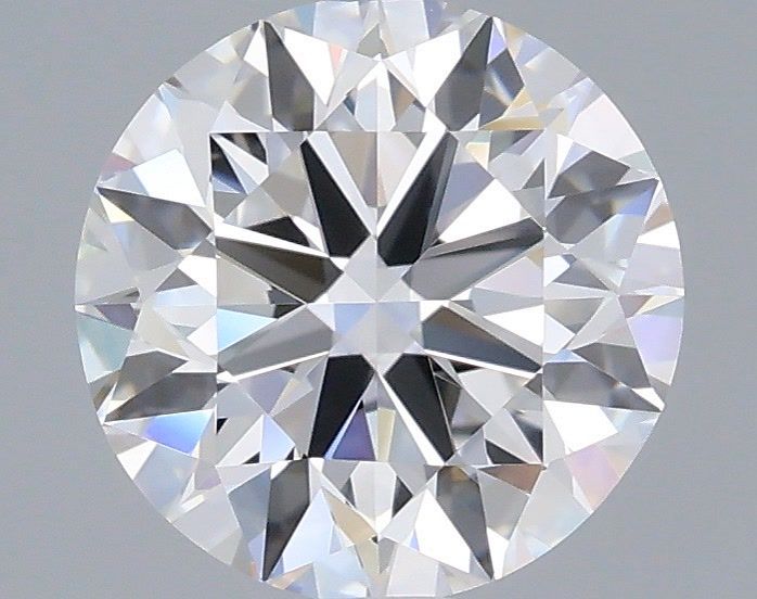 2.00 Carat Round Shaped, Excellent Cut, D Color, VVS1 Clarity, IGI Certified Lab Grown Diamond