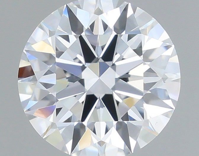 0.51 Carat Round Shaped, Ideal Cut, D Color, VS2 Clarity, IGI Certified Lab Grown Diamond