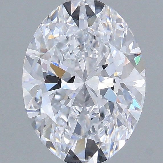 1.05 Carat Oval Shaped, Very Good Cut, D Color, VVS2 Clarity, IGI Certified Lab Grown Diamond