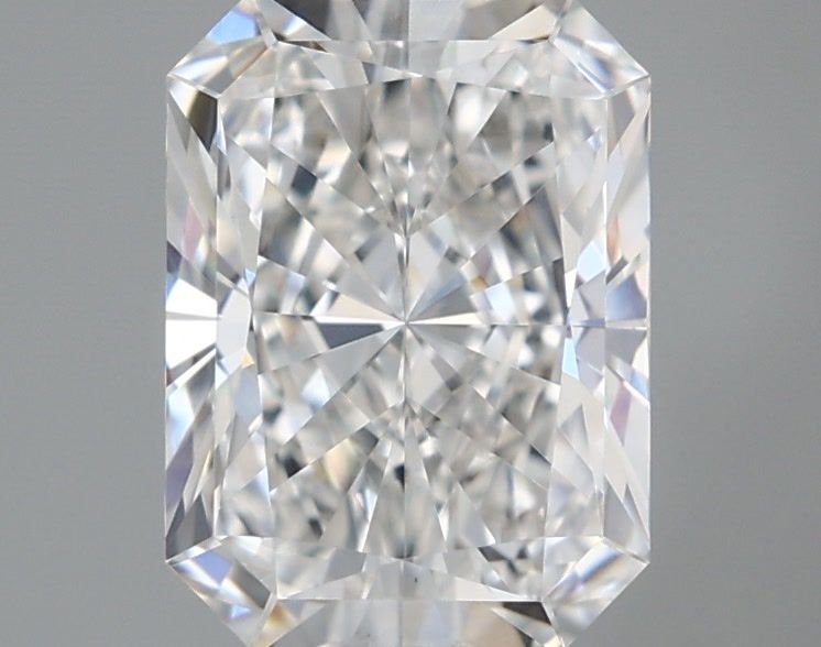 1.46 Carat Radiant Shaped, Ideal Cut, E Color, VVS2 Clarity, IGI Certified Lab Grown Diamond