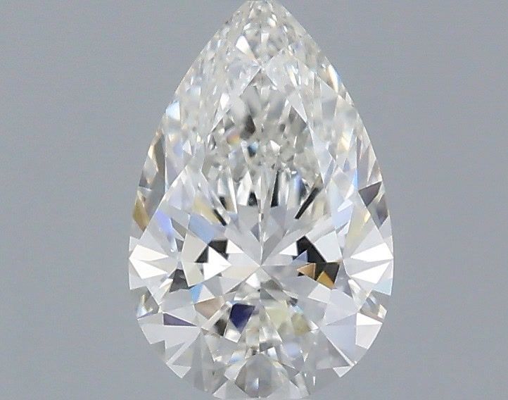 1.00 Carat Pear Shaped, Ideal Cut, G Color, VVS2 Clarity, IGI Certified Lab Grown Diamond