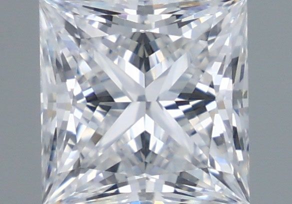 1.02 Carat Princess Shaped, Ideal Cut, D Color, IF Clarity, IGI Certified Lab Grown Diamond