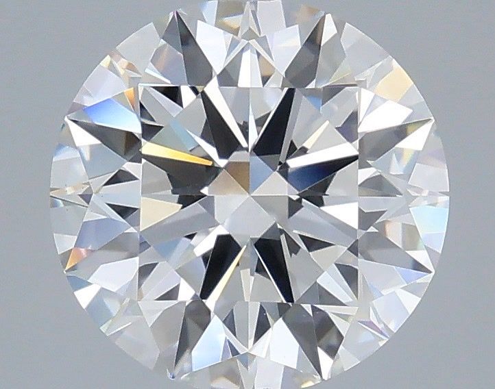 3.09 Carat Round Shaped, Ideal Cut, F Color, VVS2 Clarity, IGI Certified Lab Grown Diamond