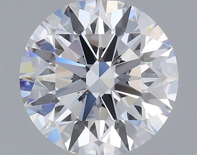 1.03 Carat Round Shaped, Ideal Cut, D Color, VVS2 Clarity, IGI Certified Lab Grown Diamond