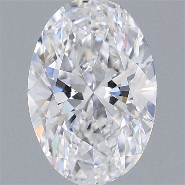 1.00 Carat Oval Shaped, Very Good Cut, D Color, VVS2 Clarity, IGI Certified Lab Grown Diamond
