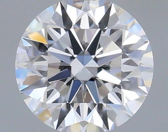 0.33 Carat Round Shaped, Ideal Cut, D Color, VVS2 Clarity, IGI Certified Lab Grown Diamond