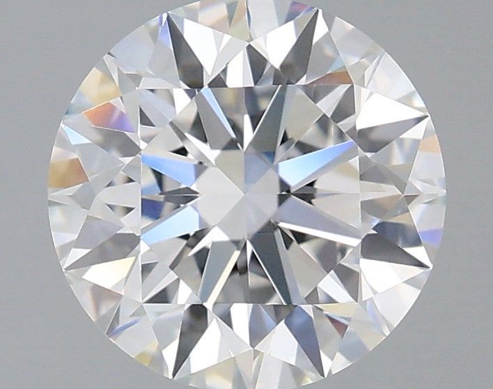 1.59 Carat Round Shaped, Ideal Cut, F Color, VVS2 Clarity, IGI Certified Lab Grown Diamond