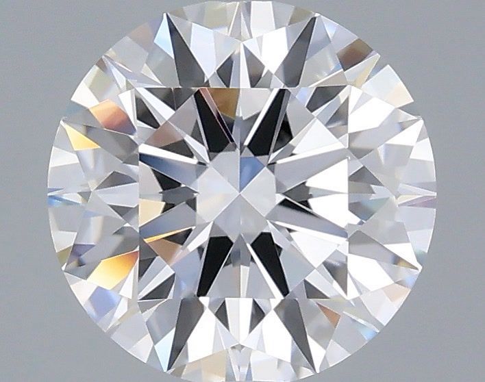 2.01 Carat Round Shaped, Ideal Cut, D Color, VS1 Clarity, IGI Certified Lab Grown Diamond