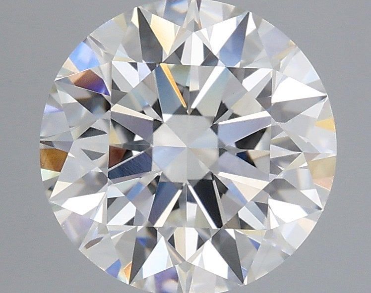 2.43 Carat Round Shaped, Ideal Cut, F Color, VVS2 Clarity, IGI Certified Lab Grown Diamond